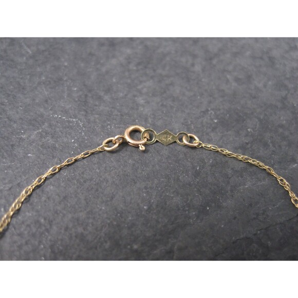 Dainty Vintage 14k Pearl Bracelet 5.5 Inches - Picture 2 of 10